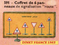 <a href='../files/catalogue/Dinky France/591/1963591.jpg' target='dimg'>Dinky France 1963 591  Road Signs</a>